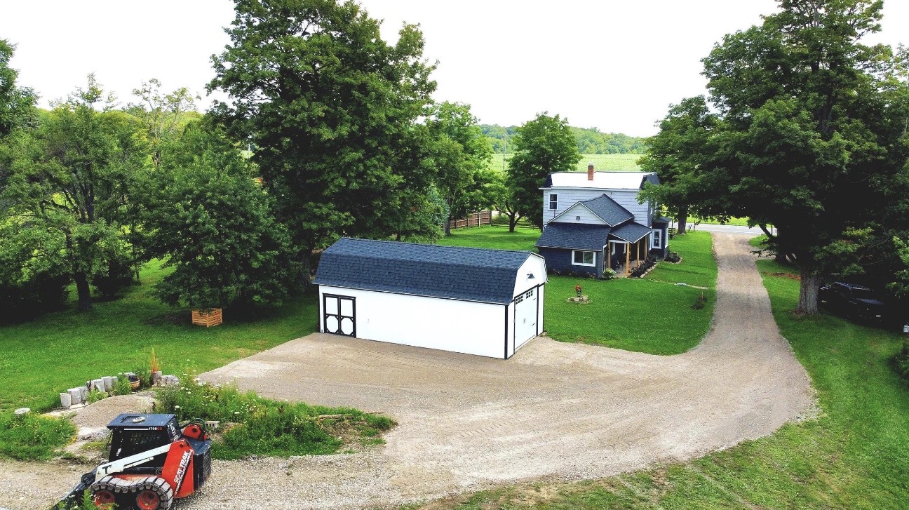 Rural private road and property access